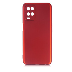 Oppo A54 4G Case Zore Premier Silicon Cover Red