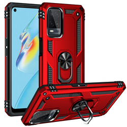 Oppo A54 4G Case Zore Vega Cover Red