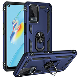 Oppo A54 4G Case Zore Vega Cover Blue