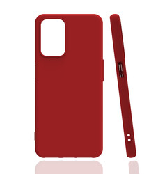 Oppo A54 4G Kılıf Zore Biye Silikon Kırmızı