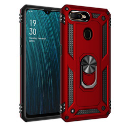 Oppo A5S Case Zore Vega Cover Red