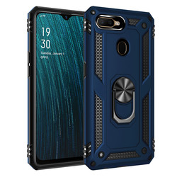 Oppo A5S Case Zore Vega Cover Blue