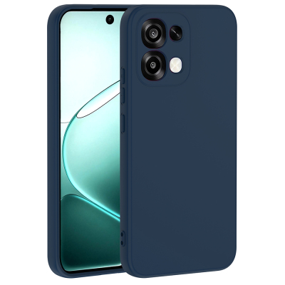 Oppo A6 Pro Kılıf Zore Mara Lansman Kapak Lacivert