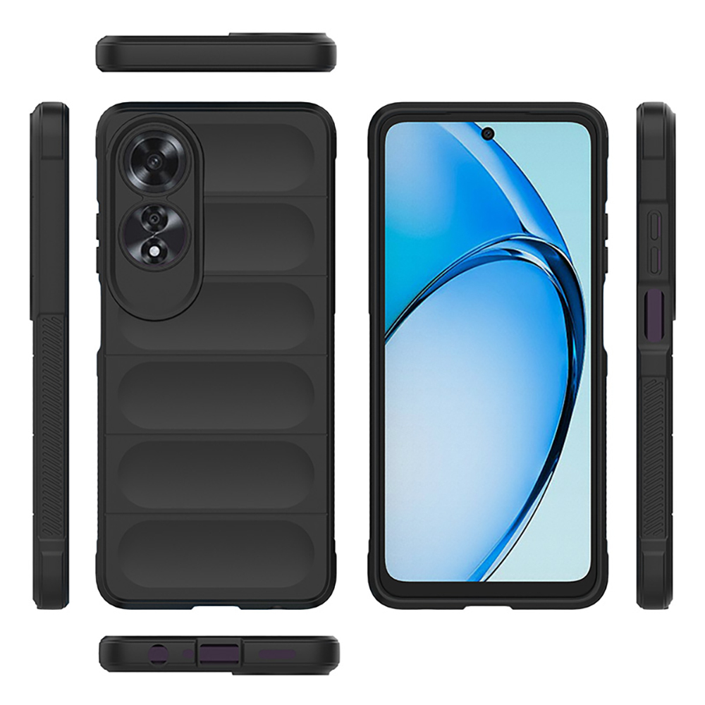 Oppo A60 Kılıf Esnek TPU Oyuklu Arka Yüzey Tasarımlı Zore Etnik Silikon Kapak - 7