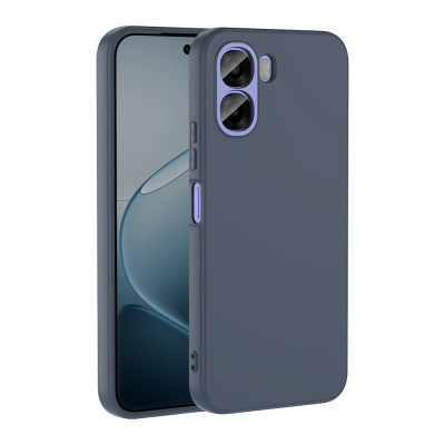Oppo A6T Kılıf Zore Mara Lansman Kapak Lacivert