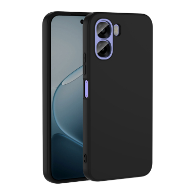 Oppo A6T Kılıf Zore Mara Lansman Kapak Siyah