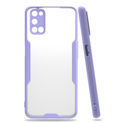 Oppo A72 Case Zore Parfe Cover Purple