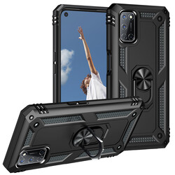 Oppo A72 Case Zore Vega Cover Black