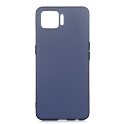 Oppo A73 Case Zore Premier Silicon Cover Navy blue