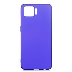 Oppo A73 Case Zore Premier Silicon Cover Saks Blue