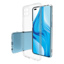 Oppo A73 Case Zore Süper Silikon Cover Colorless