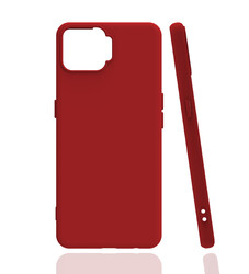 Oppo A73 Kılıf Zore Biye Silikon Kırmızı