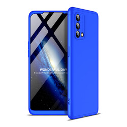 Oppo A74 4G Case Zore Ays Cover Blue