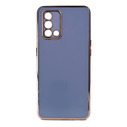 Oppo A74 4G Case Zore Bark Cover Light Blue