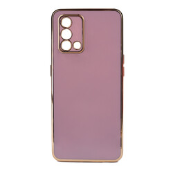 Oppo A74 4G Case Zore Bark Cover Purple