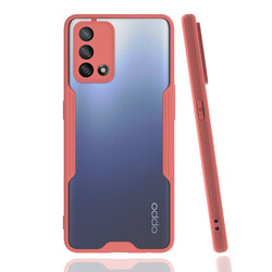 Oppo A74 4G Case Zore Parfe Cover Pink