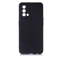 Oppo A74 4G Kılıf Zore Premier Silikon Kapak Siyah