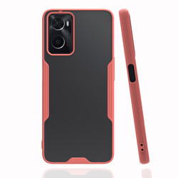 Oppo A76 Case Zore Parfe Cover Pink