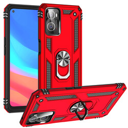 Oppo A76 Case Zore Vega Cover Red