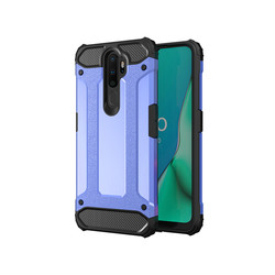 Oppo A9 2020 Case Zore Crash Silicon Cover Blue