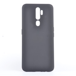 Oppo A9 2020 Case Zore Premier Silicon Cover Black