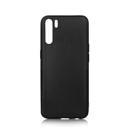 Oppo A91 Case Zore Premier Silicon Cover Black