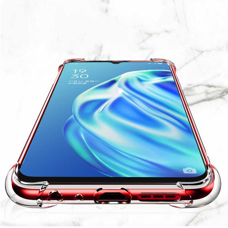 Oppo A91 Kılıf Zore Nitro Anti Shock Silikon - 9