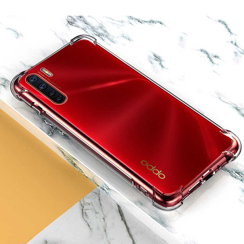 Oppo A91 Kılıf Zore Nitro Anti Shock Silikon - 8