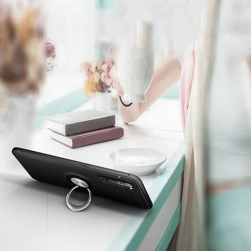 Oppo A91 Kılıf Zore Ravel Silikon Kapak - 4