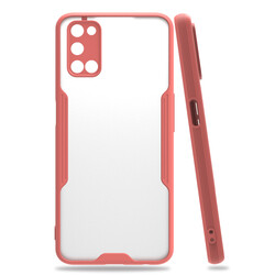 Oppo A92 Case Zore Parfe Cover Pink