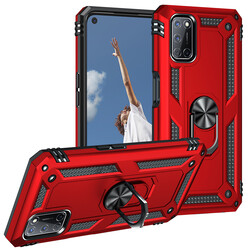 Oppo A92 Case Zore Vega Cover Red