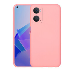 Oppo A96 4G Case Zore Mara Lansman Cover Light Pink