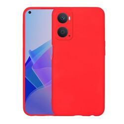 Oppo A96 4G Case Zore Mara Lansman Cover Red