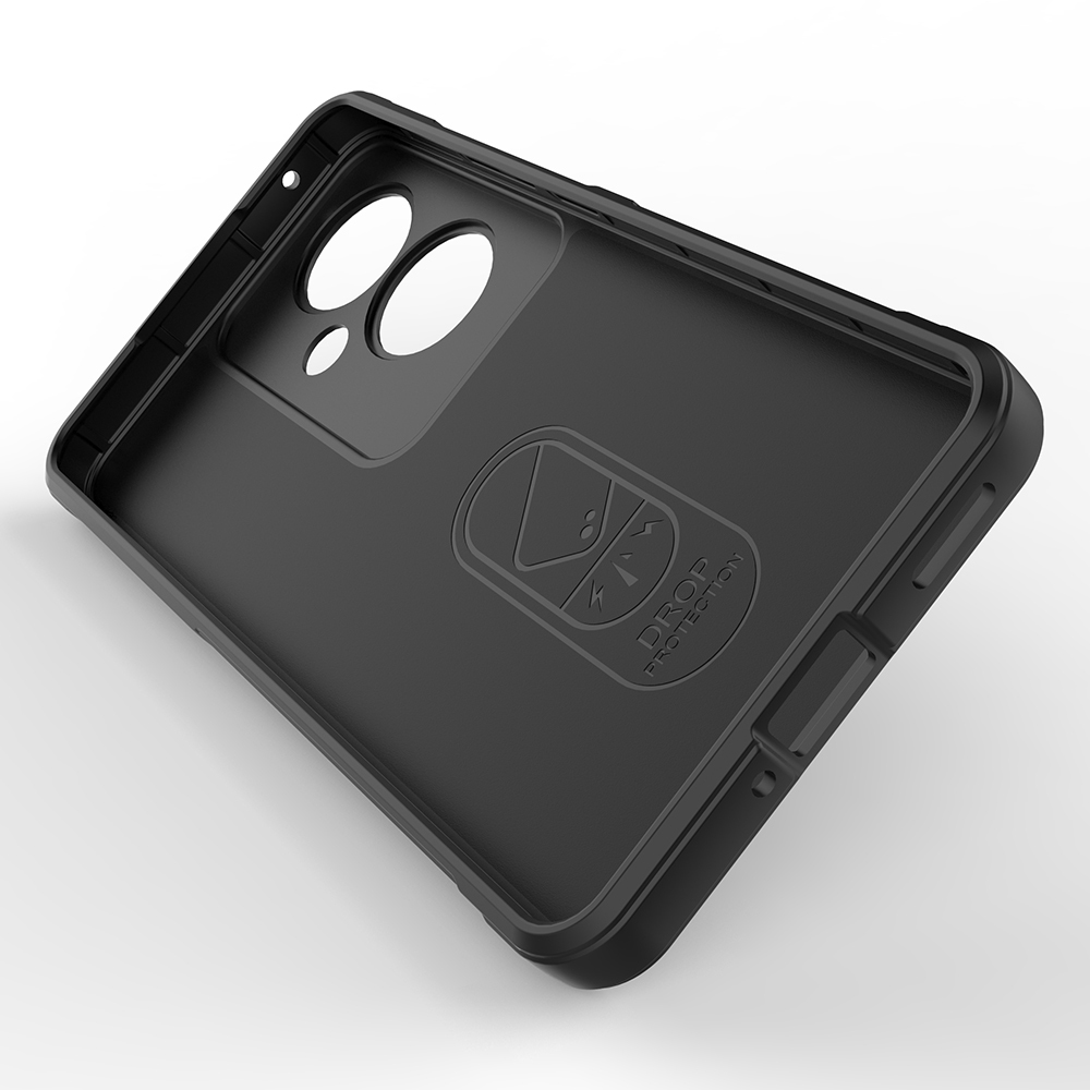 Oppo Reno 11F 5G Case Flexible TPU Hollow Back Surface Design Zore Etnik Silicone Cover - 14