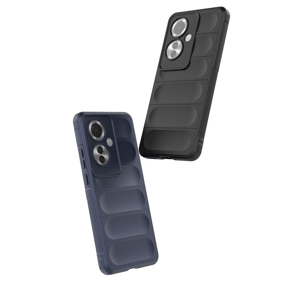 Oppo Reno 11F 5G Kılıf Esnek TPU Oyuklu Arka Yüzey Tasarımlı Zore Etnik Silikon Kapak - 31
