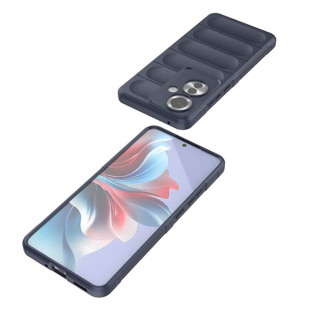 Oppo Reno 11F 5G Kılıf Esnek TPU Oyuklu Arka Yüzey Tasarımlı Zore Etnik Silikon Kapak - 28