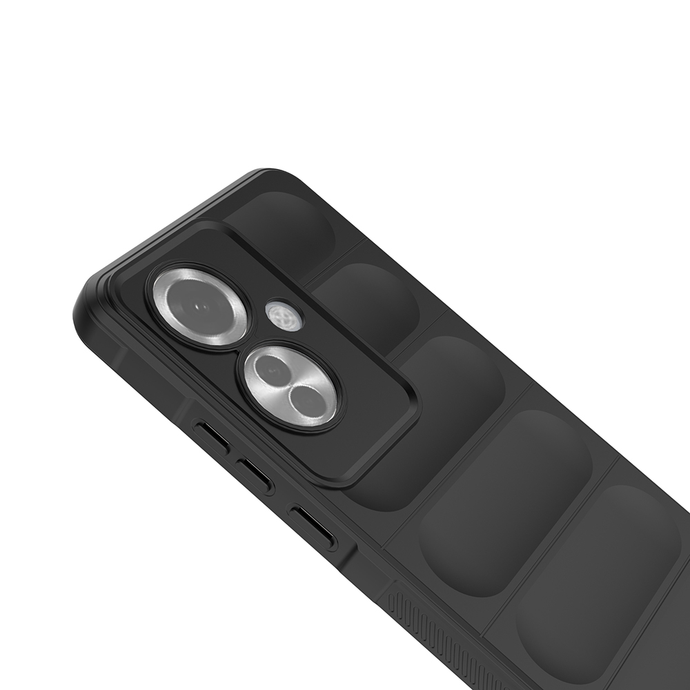 Oppo Reno 11F 5G Kılıf Esnek TPU Oyuklu Arka Yüzey Tasarımlı Zore Etnik Silikon Kapak - 8