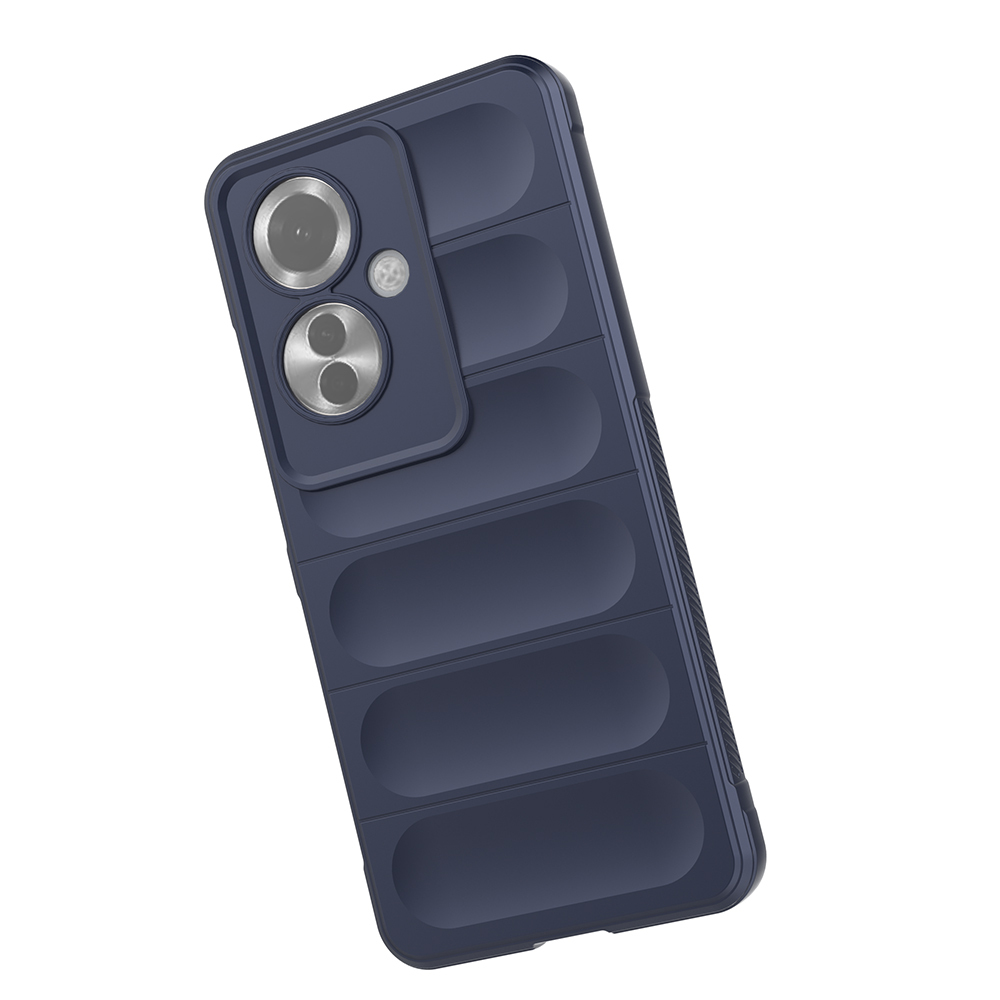 Oppo Reno 11F 5G Kılıf Esnek TPU Oyuklu Arka Yüzey Tasarımlı Zore Etnik Silikon Kapak - 9
