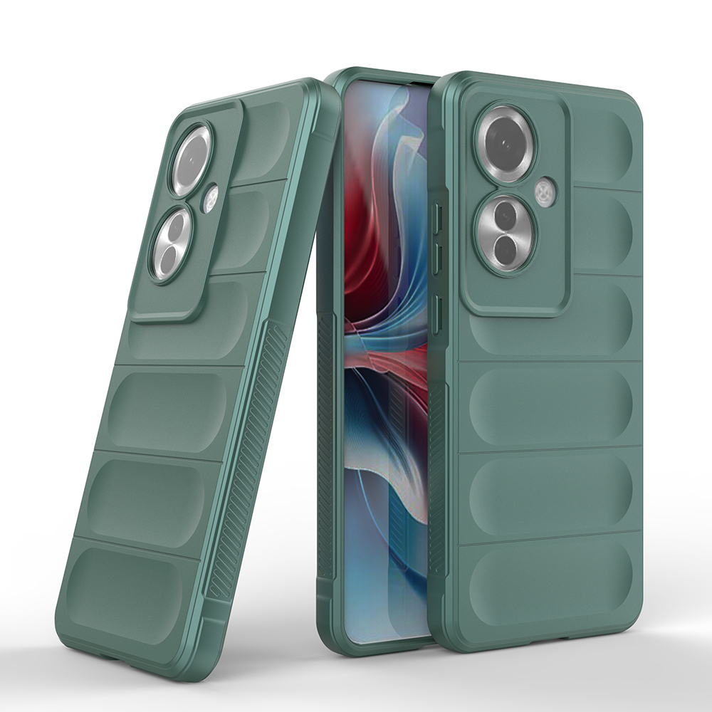 Oppo Reno 11F 5G Kılıf Esnek TPU Oyuklu Arka Yüzey Tasarımlı Zore Etnik Silikon Kapak - 12