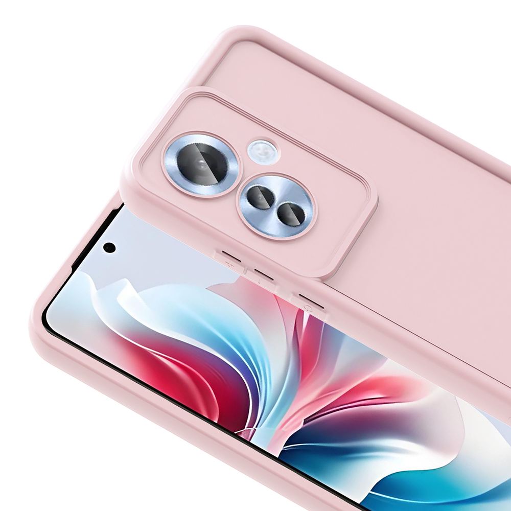 Oppo Reno 11F Case Camera Protected Zore Ananas Cover - 13