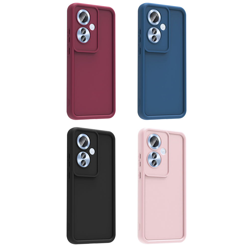 Oppo Reno 11F Case Camera Protected Zore Ananas Cover - 14