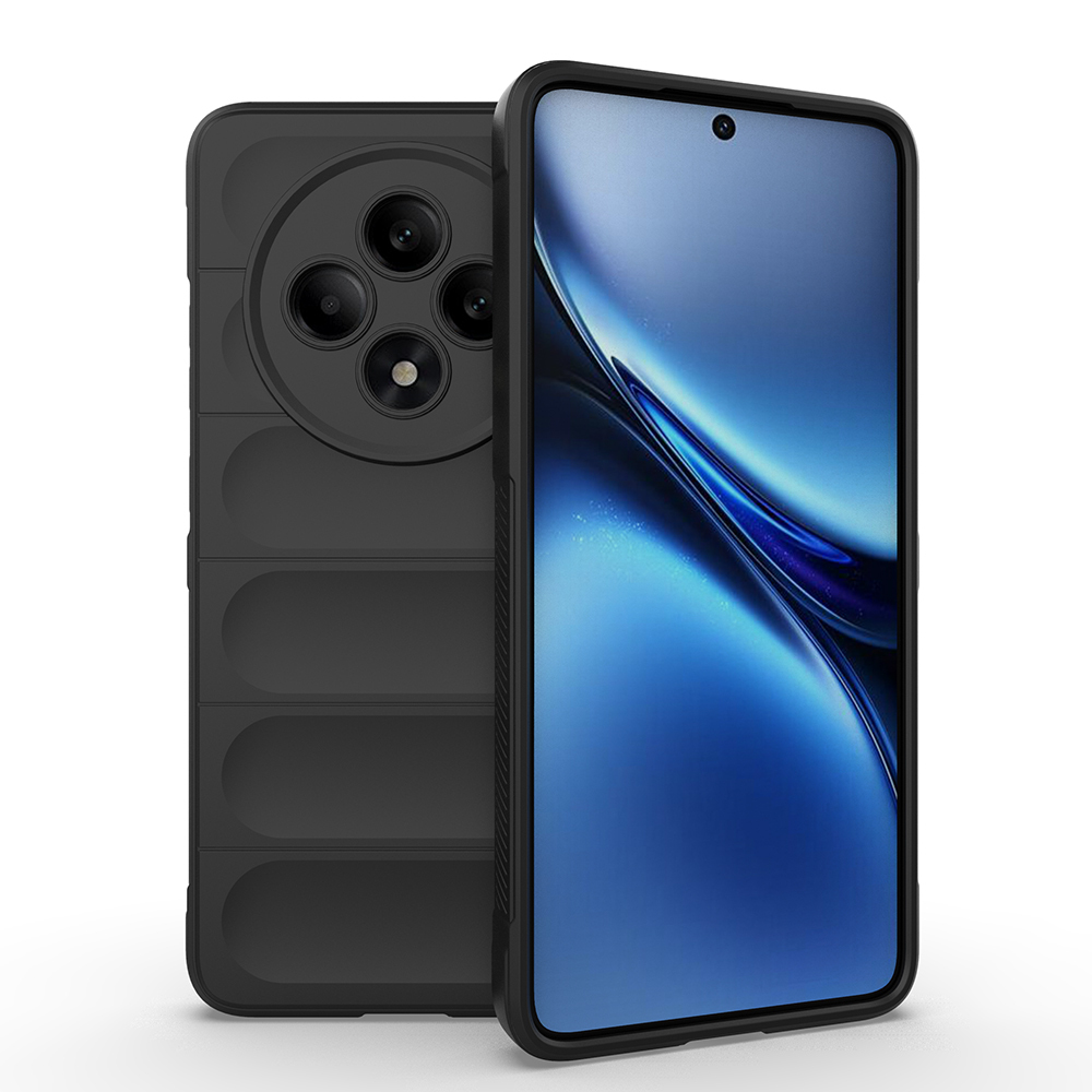 Oppo Reno 11FS Case Flexible TPU Hollow Back Surface Design Zore Ethnic Silicone Cover - 3