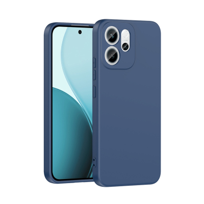 Oppo Reno 14F 5G Case Zore Mara Launch Cover Navy blue