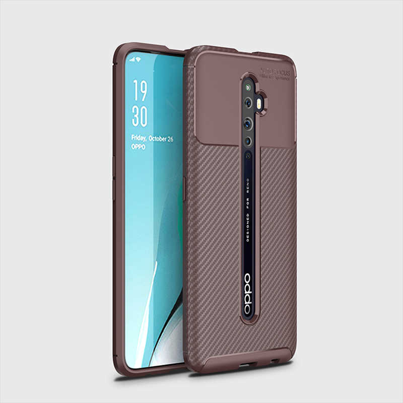 Oppo Reno 2 Case Zore Negro Silicon Cover - 1