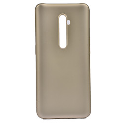 Oppo Reno 2 Case Zore Premier Silicon Cover Gold