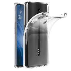 Oppo Reno 2 Case Zore Süper Silikon Cover Colorless