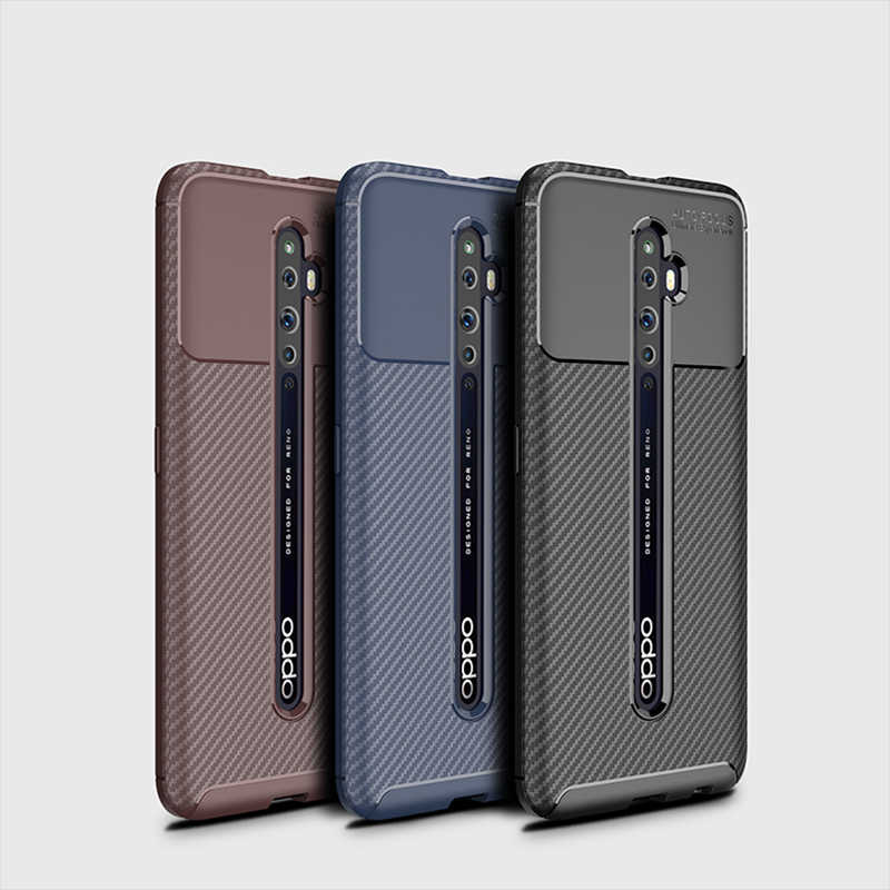 Oppo Reno 2Z Kılıf Zore Negro Silikon Kapak - 2