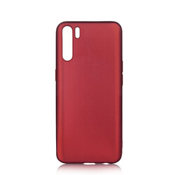 Oppo Reno 3 Case Zore Premier Silicon Cover Plum