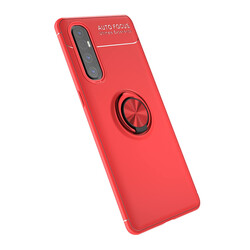 Oppo Reno 3 Pro 5G Case Zore Ravel Silicon Cover Red