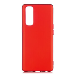 Oppo Reno 4 Pro 4G Case Zore Premier Silicon Cover Red